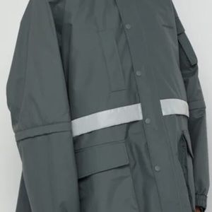 balenciaga reflective jacket